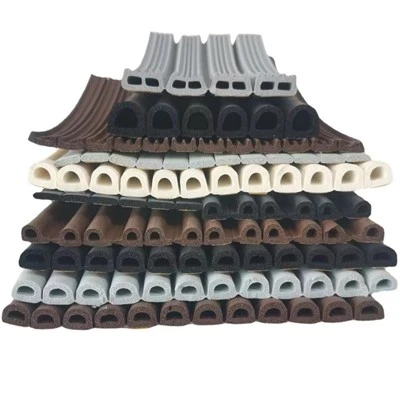 Guarnizione in gomma spugna EPDM a forma di D